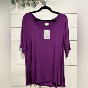Purple Boyfriend T NWT